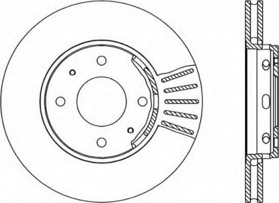 OPEN PARTS bdr173820 -  Тормозной диск